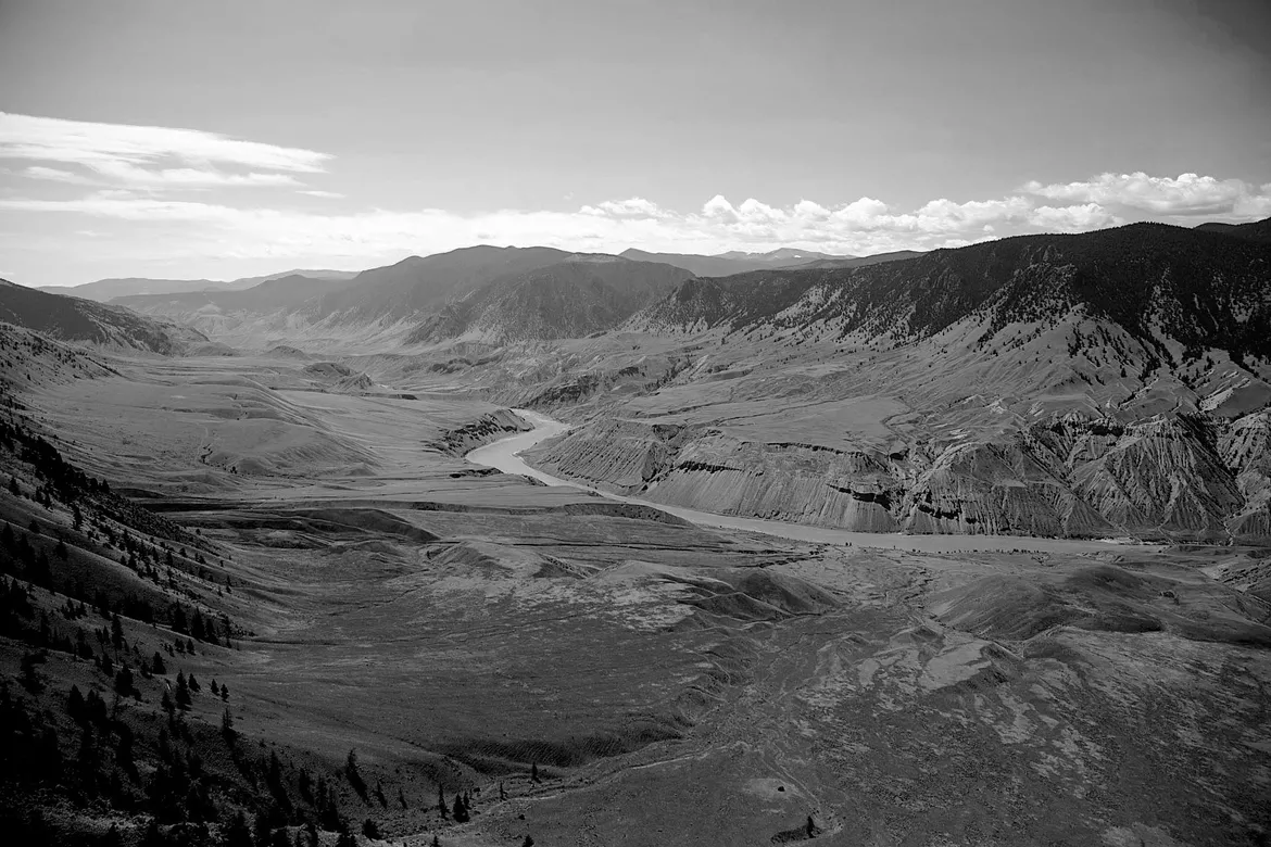 A remote swathe of the mighty Fraser River