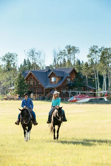 This all-inclusive luxury dude ranch offers 5-star horse riding holidays