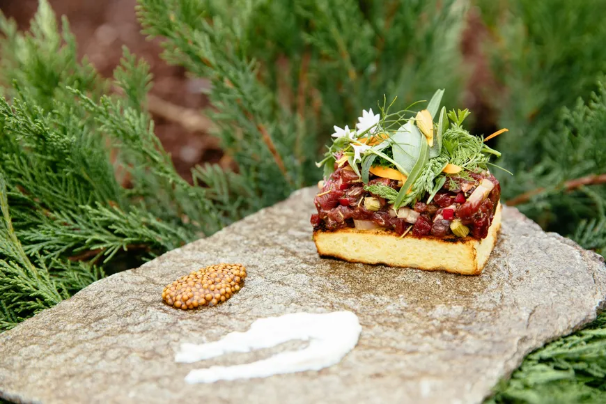 Cuisine rooted in the land