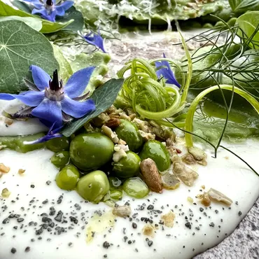 Fresh ingredinets picked same day in our ranch garden