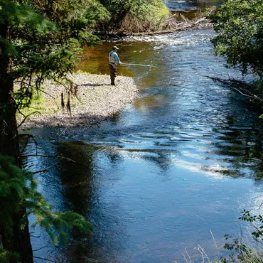 Siwash Lake is a top rated fly fishing lodge in BC