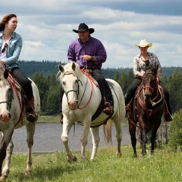 Luxury horse riding holidays for families in British Columbia, Canada